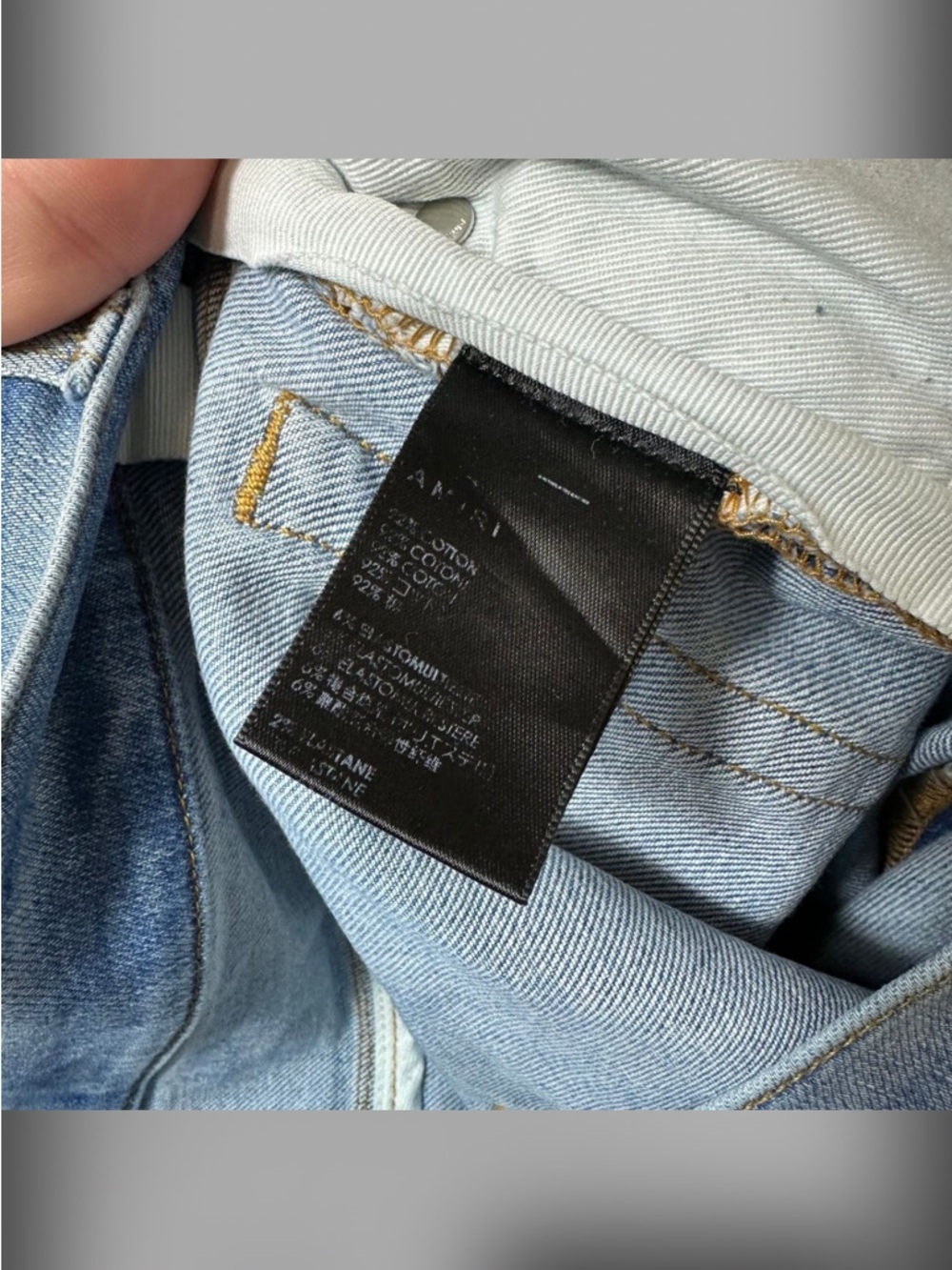AMIRI Light Blue  Jeans